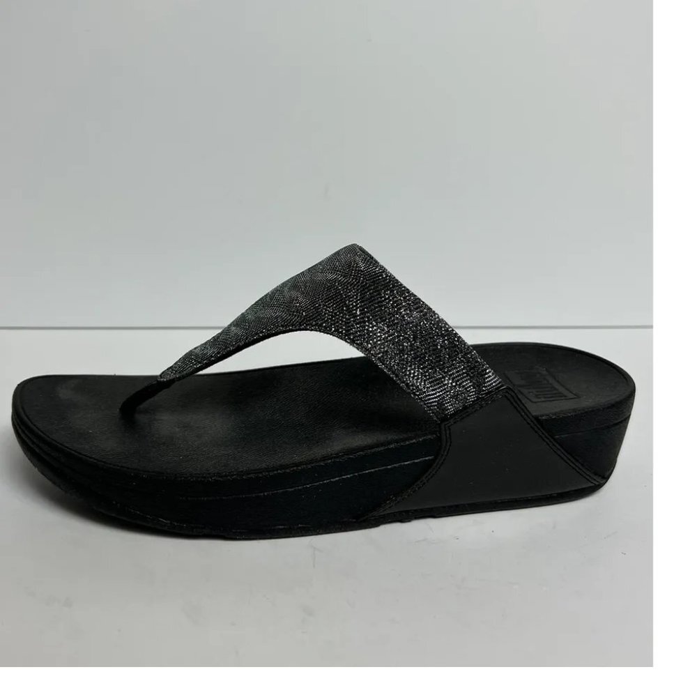 Fitflop Womens Lulu Glitz Toe Post Sandal Size US10 M EU42